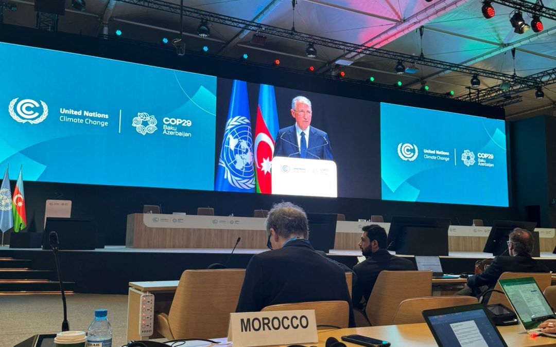 11 Nov - President of COP29 address