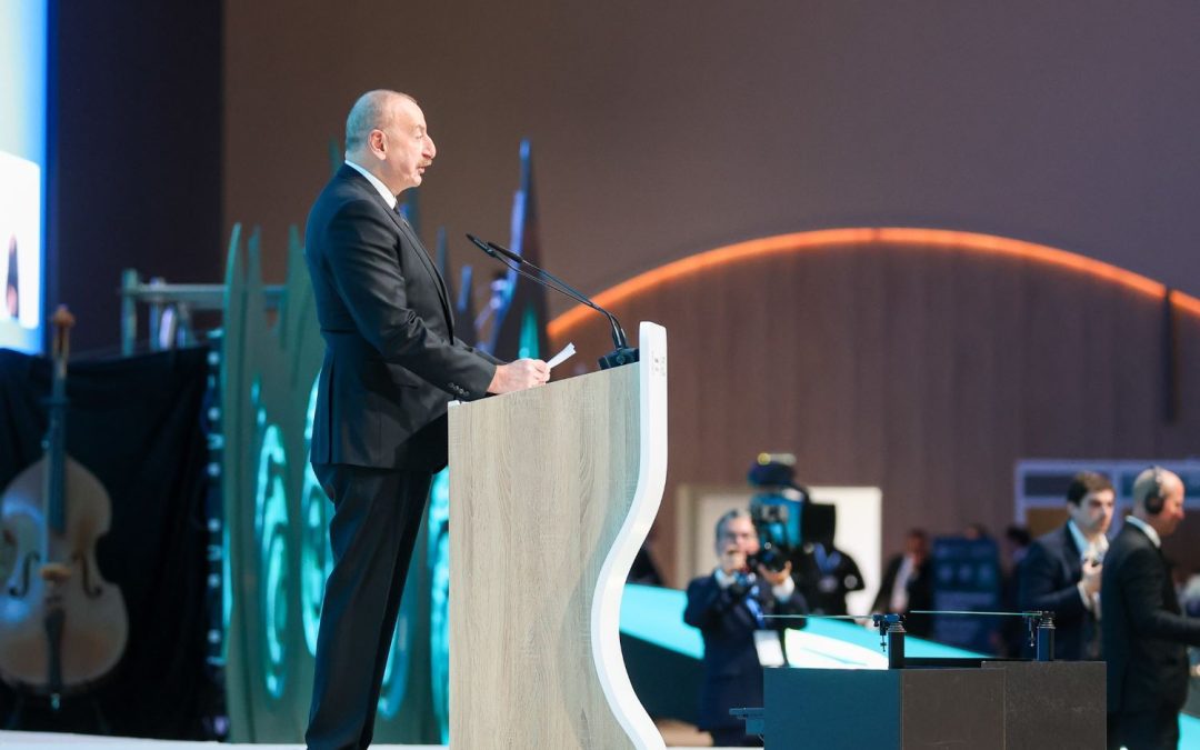 Ilham Aliyev, President of Azerbaijan-Photo by IISD.ENB _ Mike Muzurakis