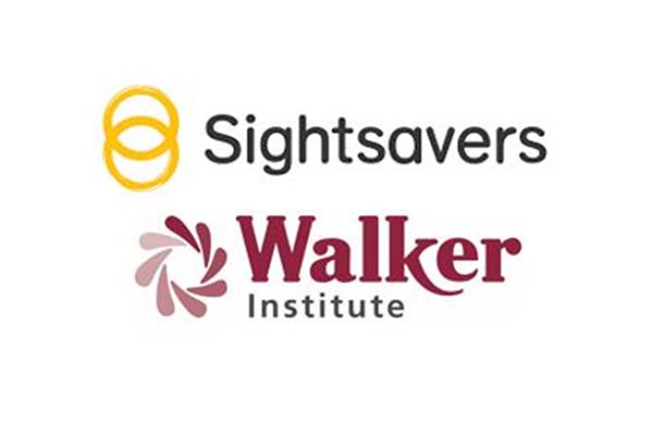 Walker launches new partnership with Sightsavers