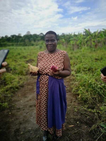 Christine Nalube - Sweet potato farmer Uganda