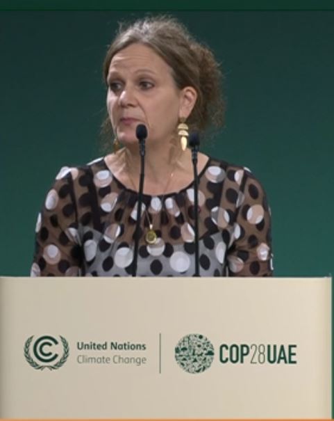 Rosalind Cornforth at COP28