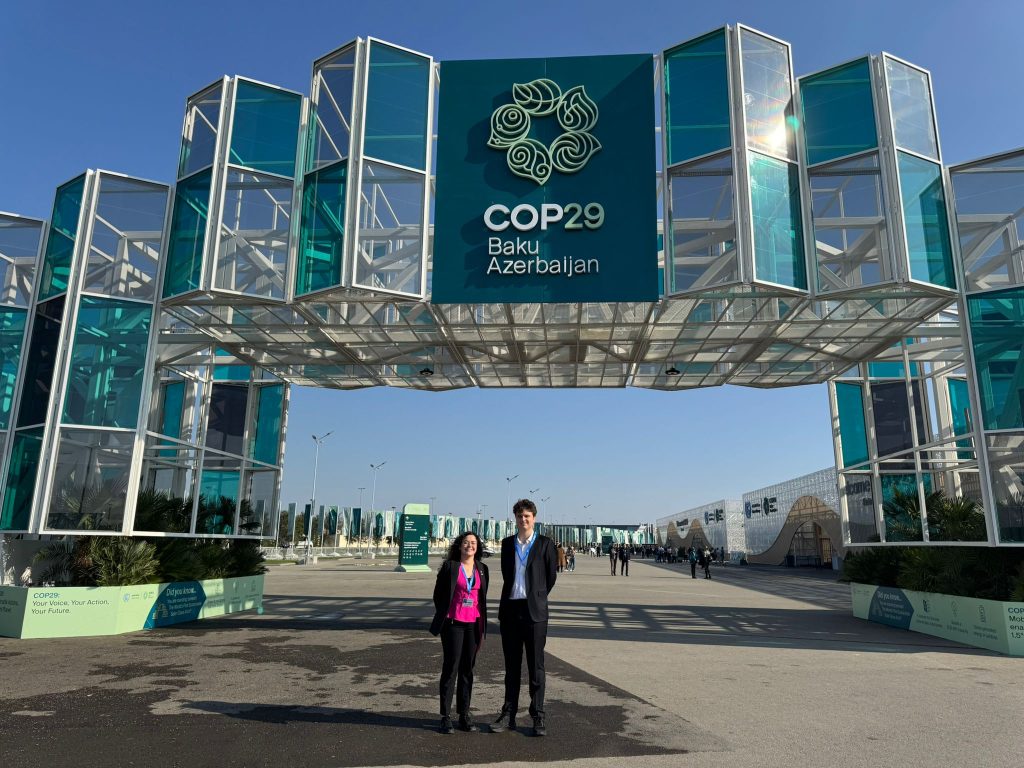 11 Nov - Lynn de Miranda_Theo Keeping at COP29