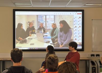 Reading students live at COP29, with the Walker Institute