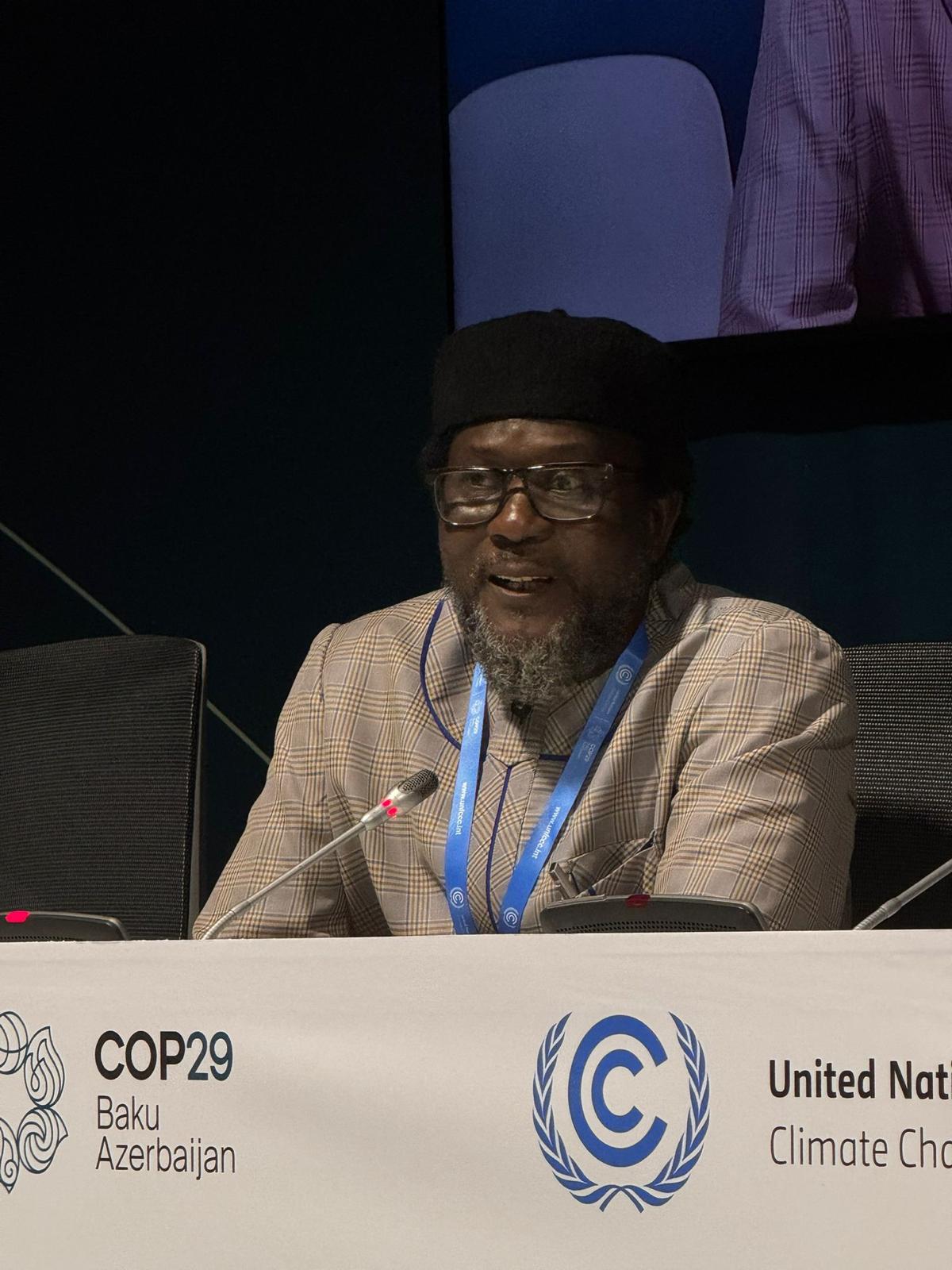 COP29 Side event 14 Nov Abdou Ali