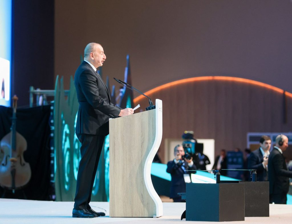 Ilham Aliyev, President of Azerbaijan-Photo by IISD.ENB _ Mike Muzurakis